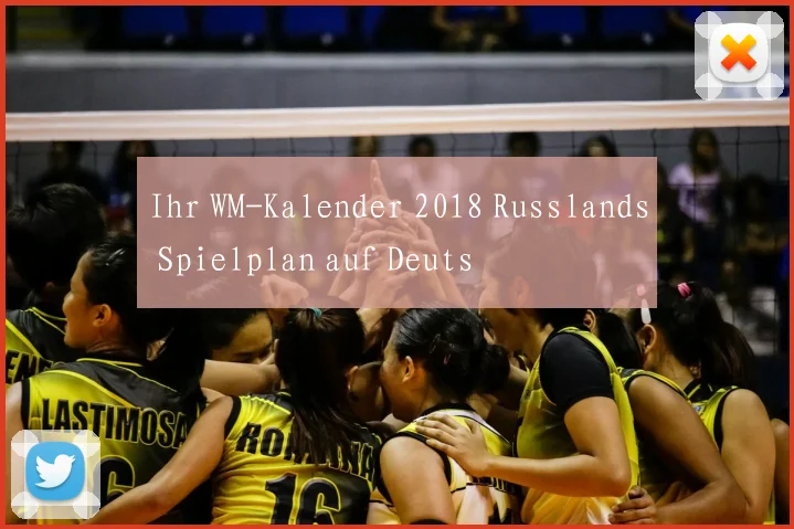 Ihr WM-Kalender 2018 Russlands Spielplan auf Deuts